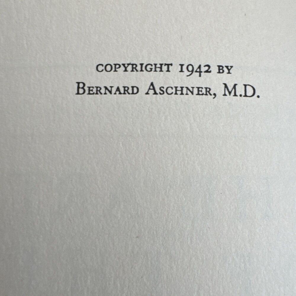 The Art of the Healer Bernard Aschner MD 1st Ed Holistic Medicine 1942 - Picture 6 of 14